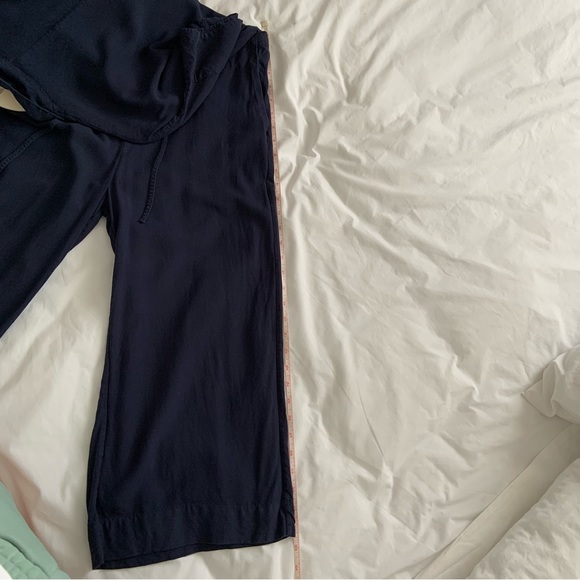 Navy blue short sleeved jumpsuit - Monki XS - Picture 11 of 12